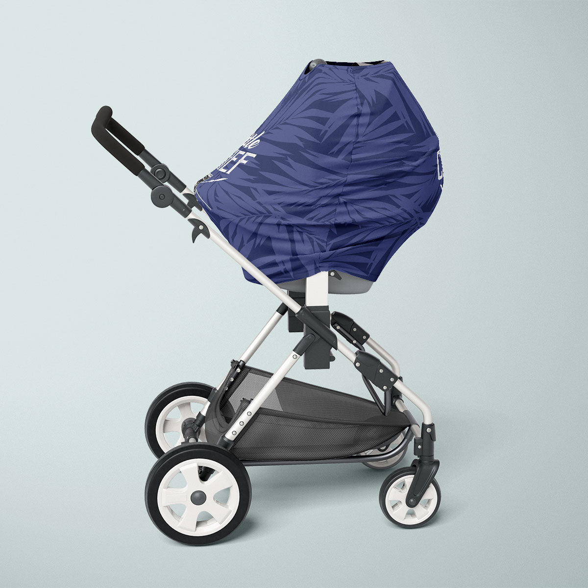 Little Chief Guam Blue Nursing Car Seat Cover