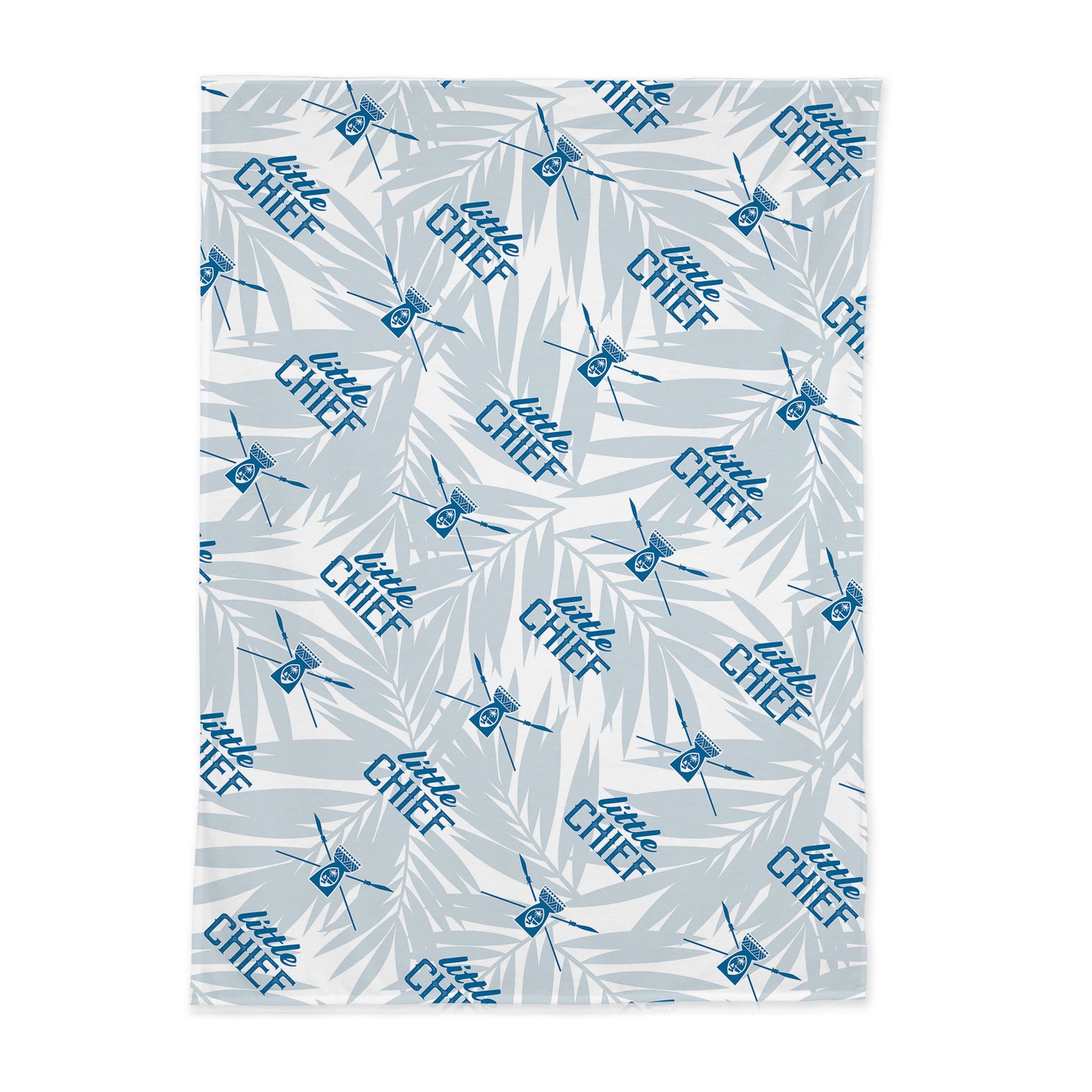 Little Chief Guam Light Blue Baby Swaddle Blanket