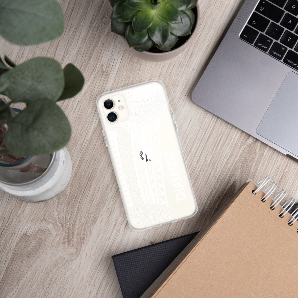 Chamorro Tribal Premium Glossy Clear iPhone Phone Case