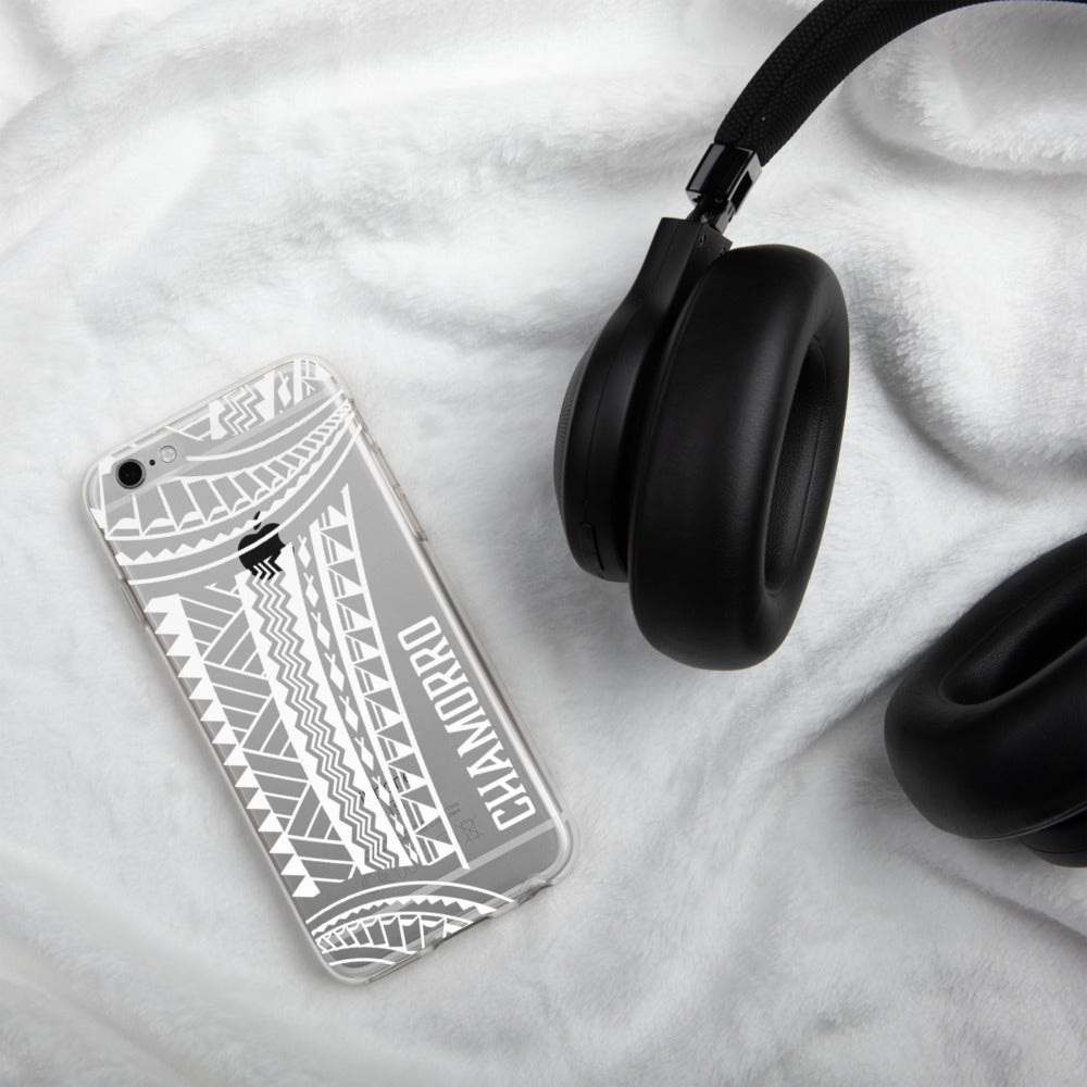 Chamorro Tribal Premium Glossy Clear iPhone Phone Case