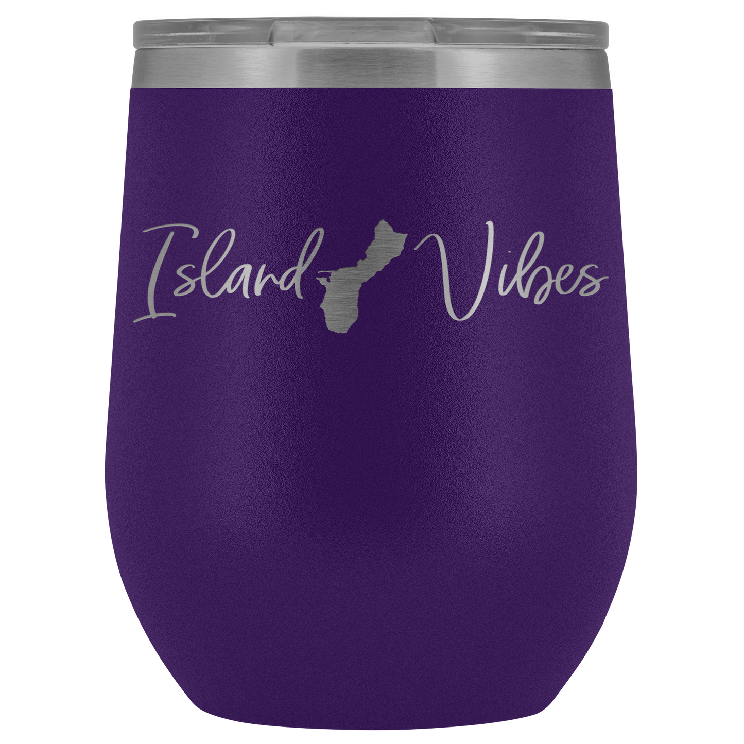 Island Vibes Guam Wine Tumbler