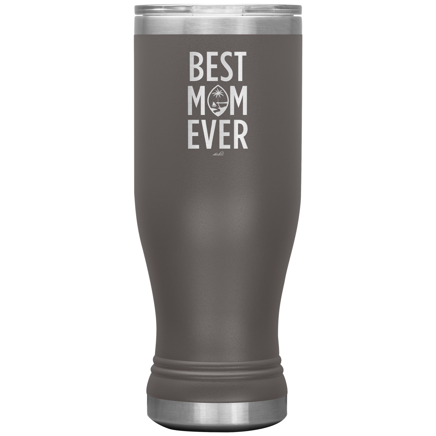 Best Mom Ever Guam Seal 20oz Boho Tumbler