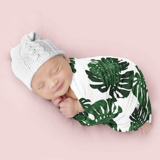 Guam Lemai Leaves Baby Swaddle Blanket