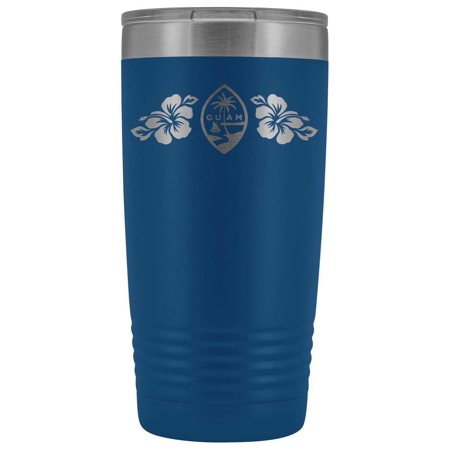 Guam Seal Hibiscus 20oz Tumbler