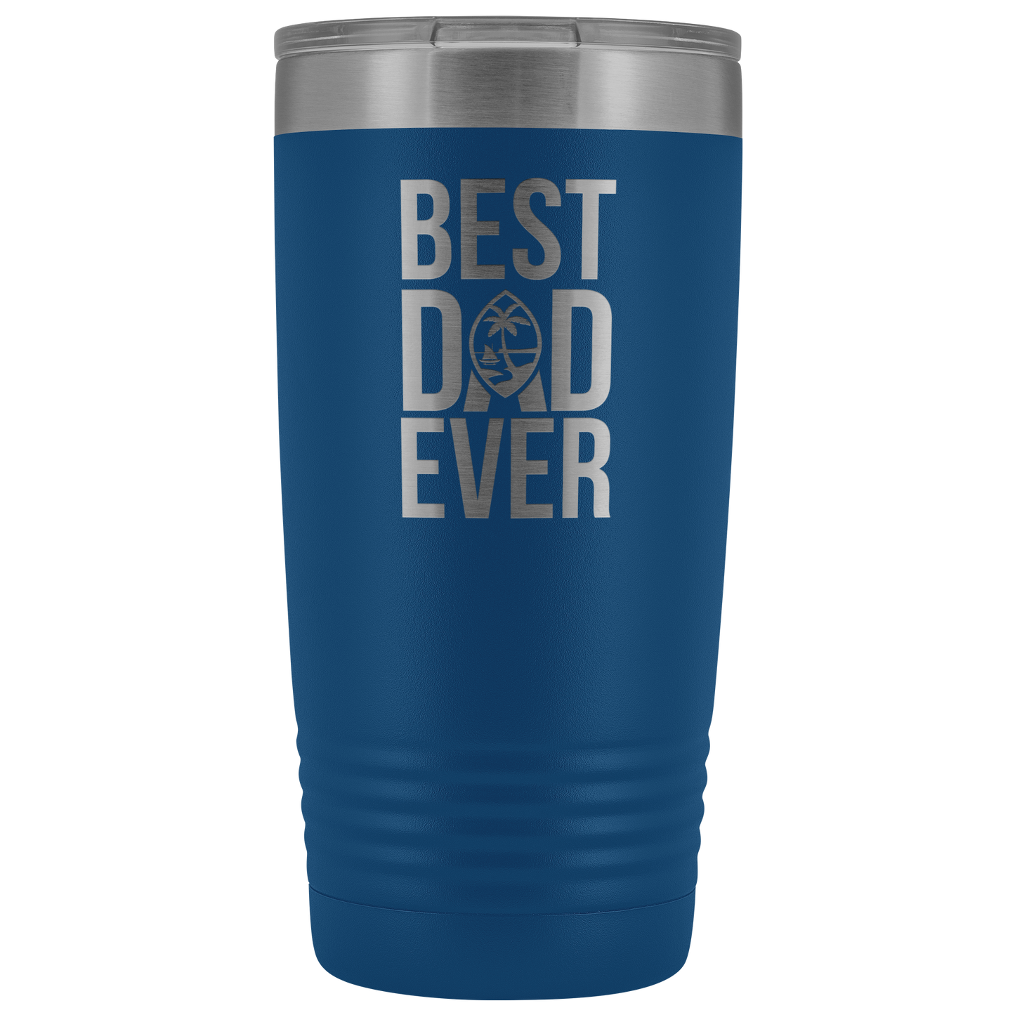 Best Dad Ever Guam Seal 20oz Tumbler