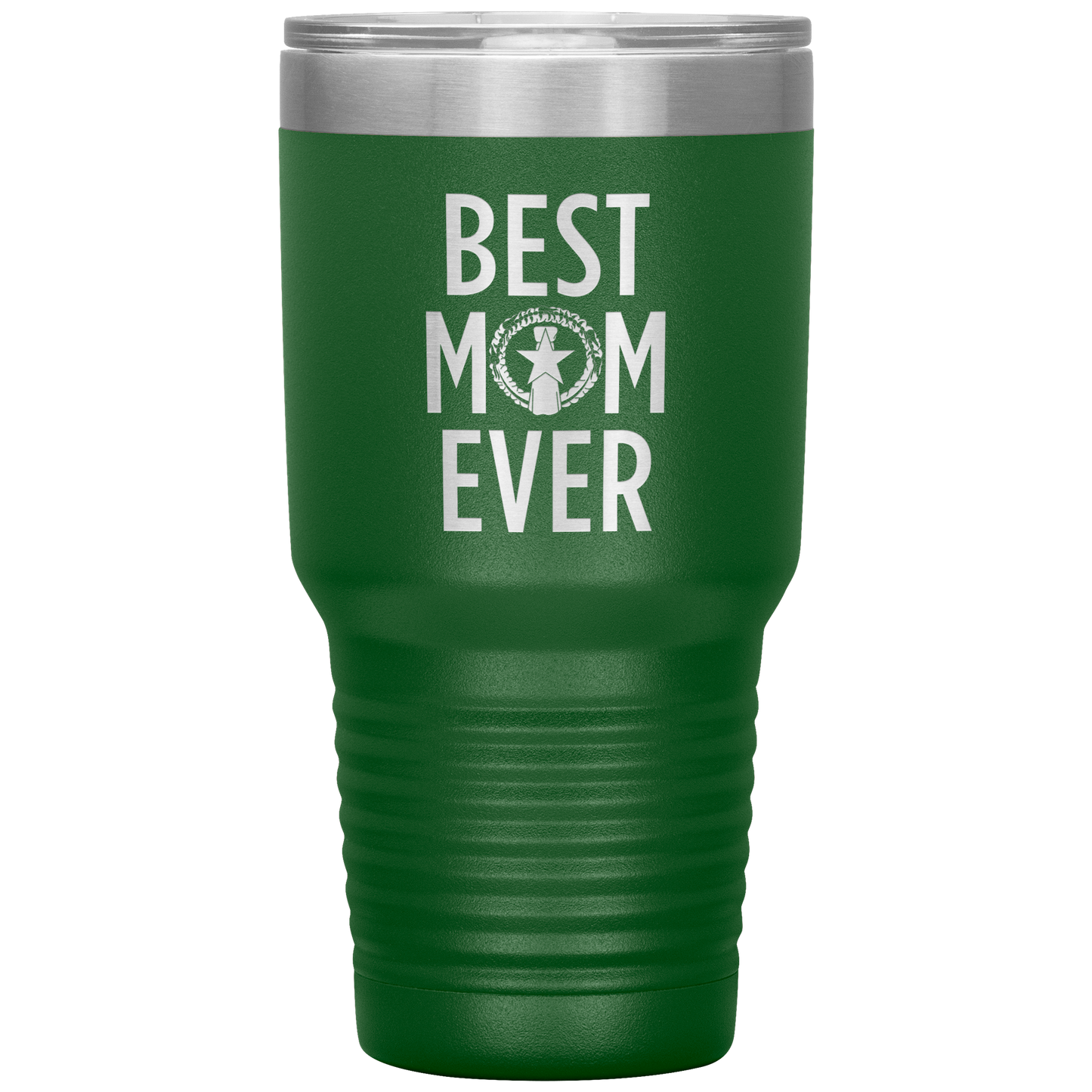 Best Mom Ever CNMI Seal 30oz Tumbler