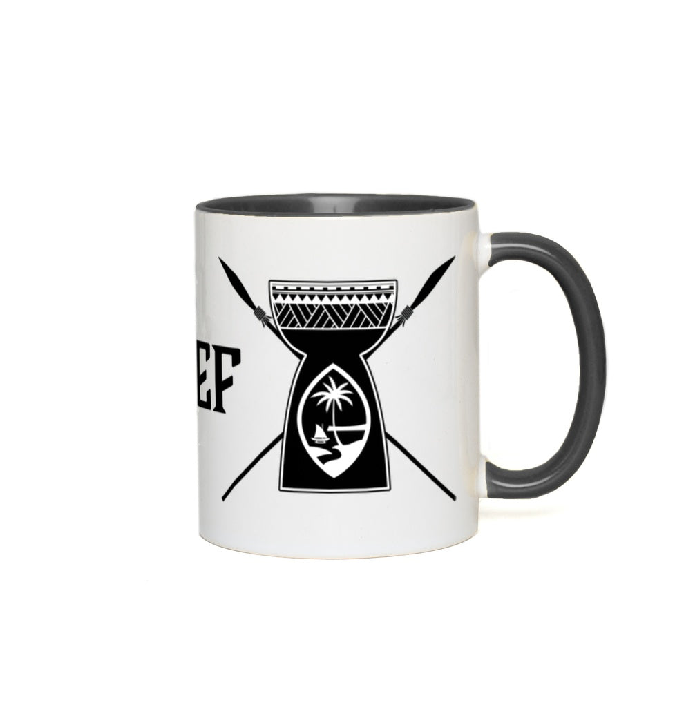 Chief Guam Latte Stone Accent Coffee Mug