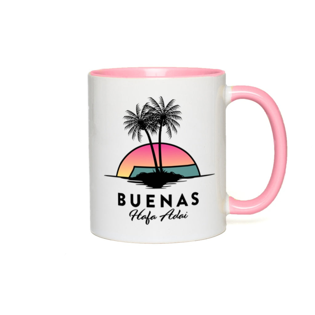 Buenas Hafa Adai Chamorro Guam Saipan CNMI Accent Coffee Mug