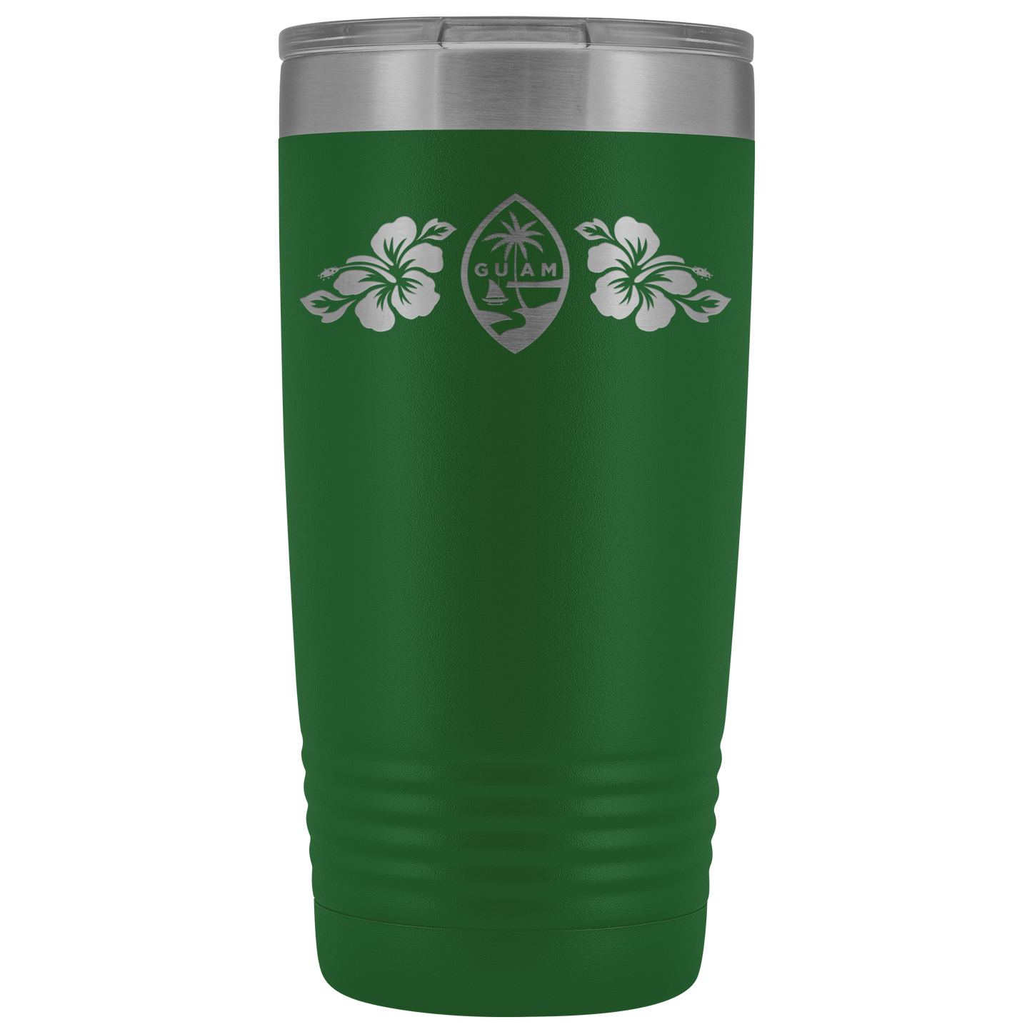 Guam Seal Hibiscus 20oz Tumbler