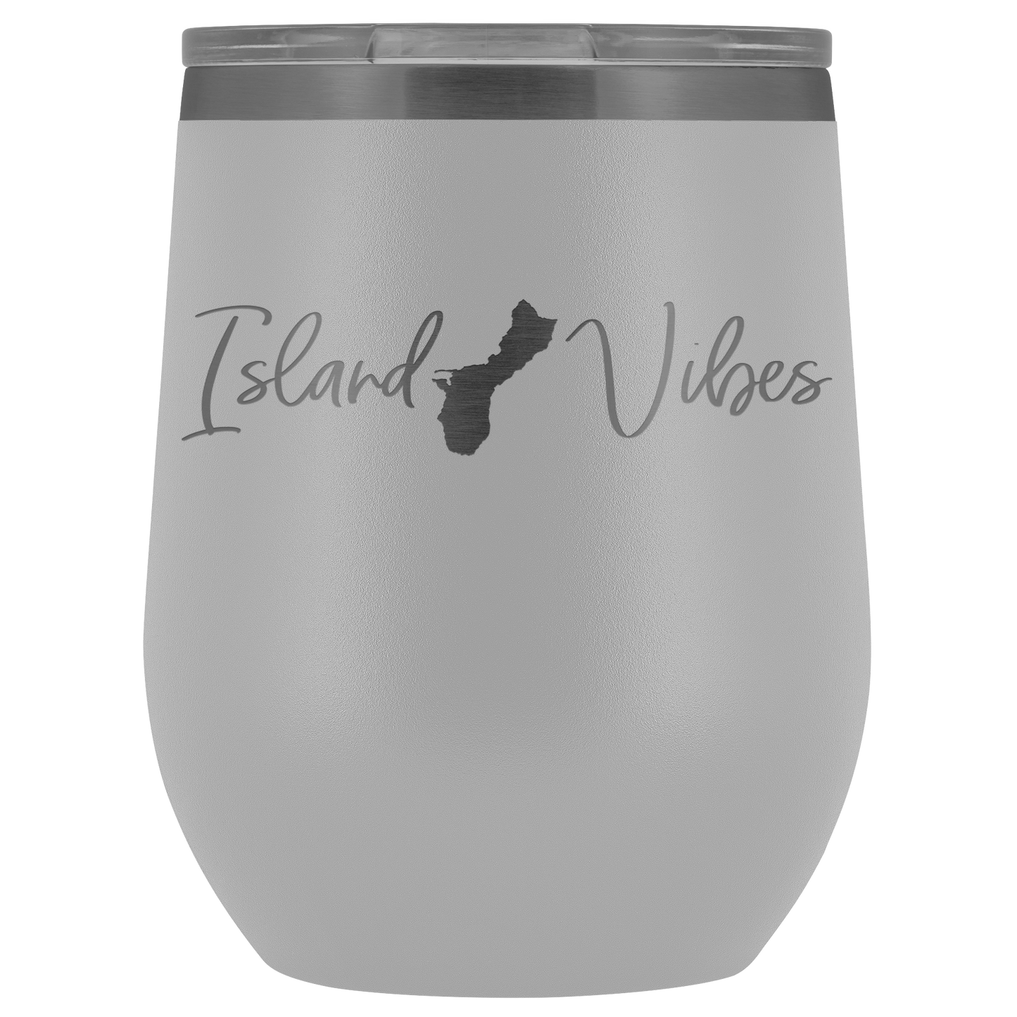 Island Vibes Guam Wine Tumbler