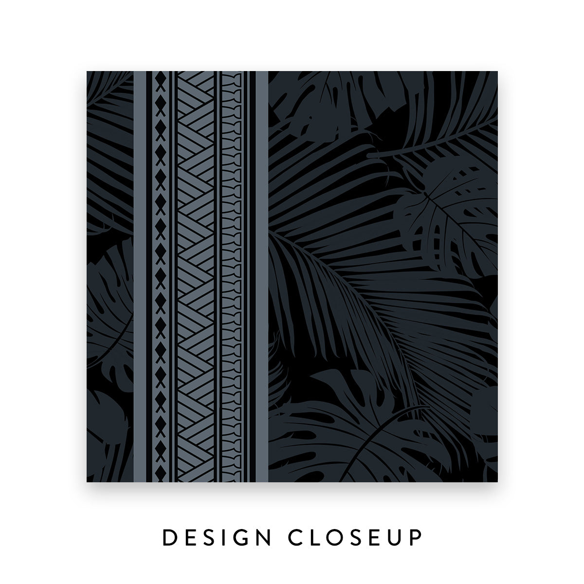 Retro Tribal Tropical Guam CNMI Button Down Shirt