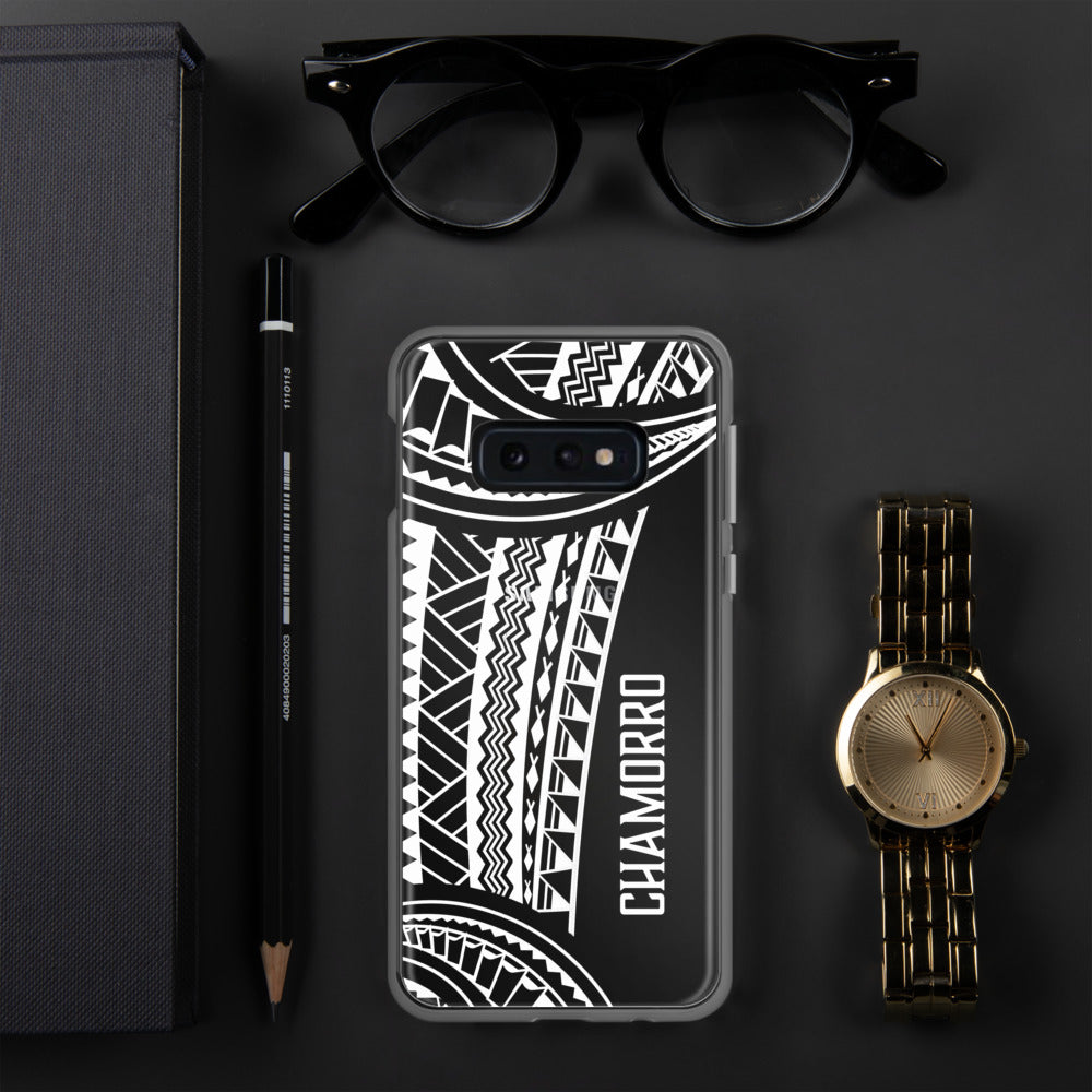 Chamorro Tribal Guam CNMI Premium Glossy Clear Samsung Phone Case
