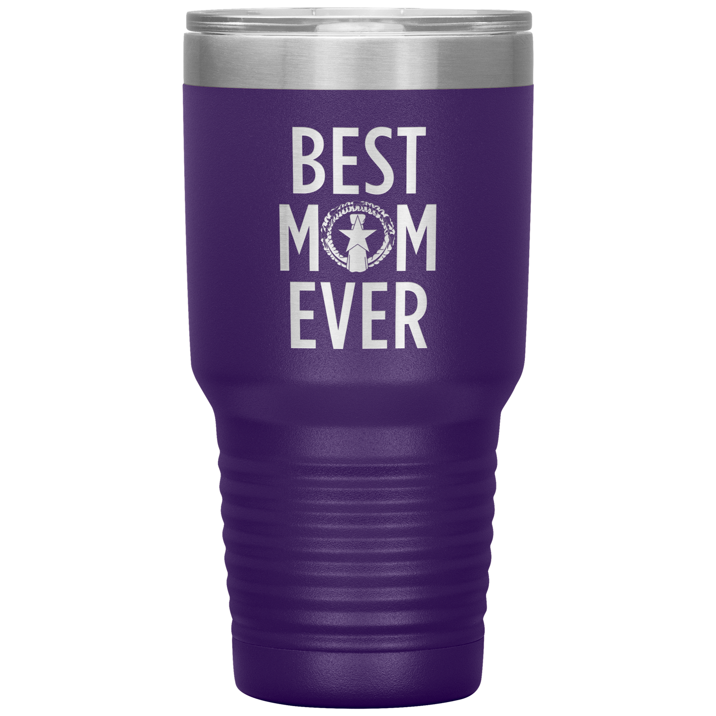 Best Mom Ever CNMI Seal 30oz Tumbler