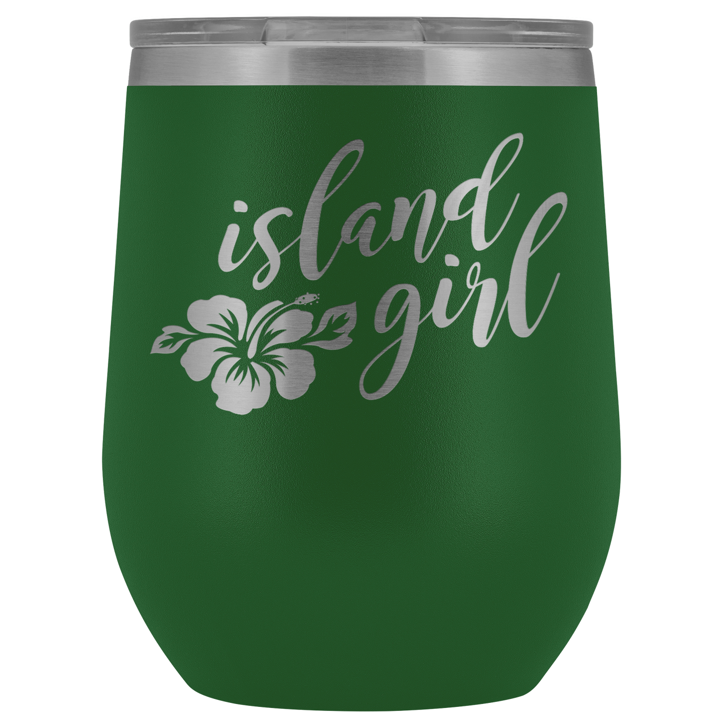 Island Girl Guam Saipan CNMI Wine Tumbler