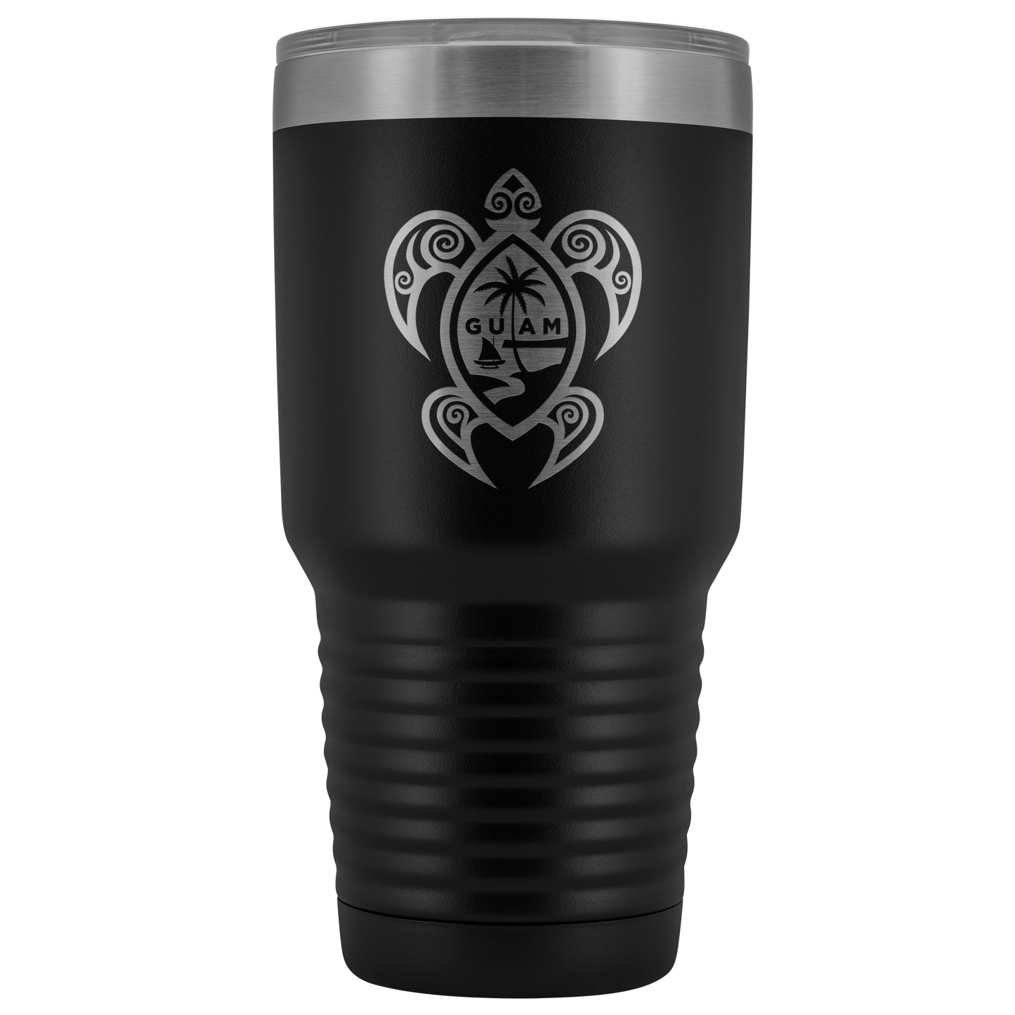 Guam Tribal Sea Turtle 30oz Tumbler