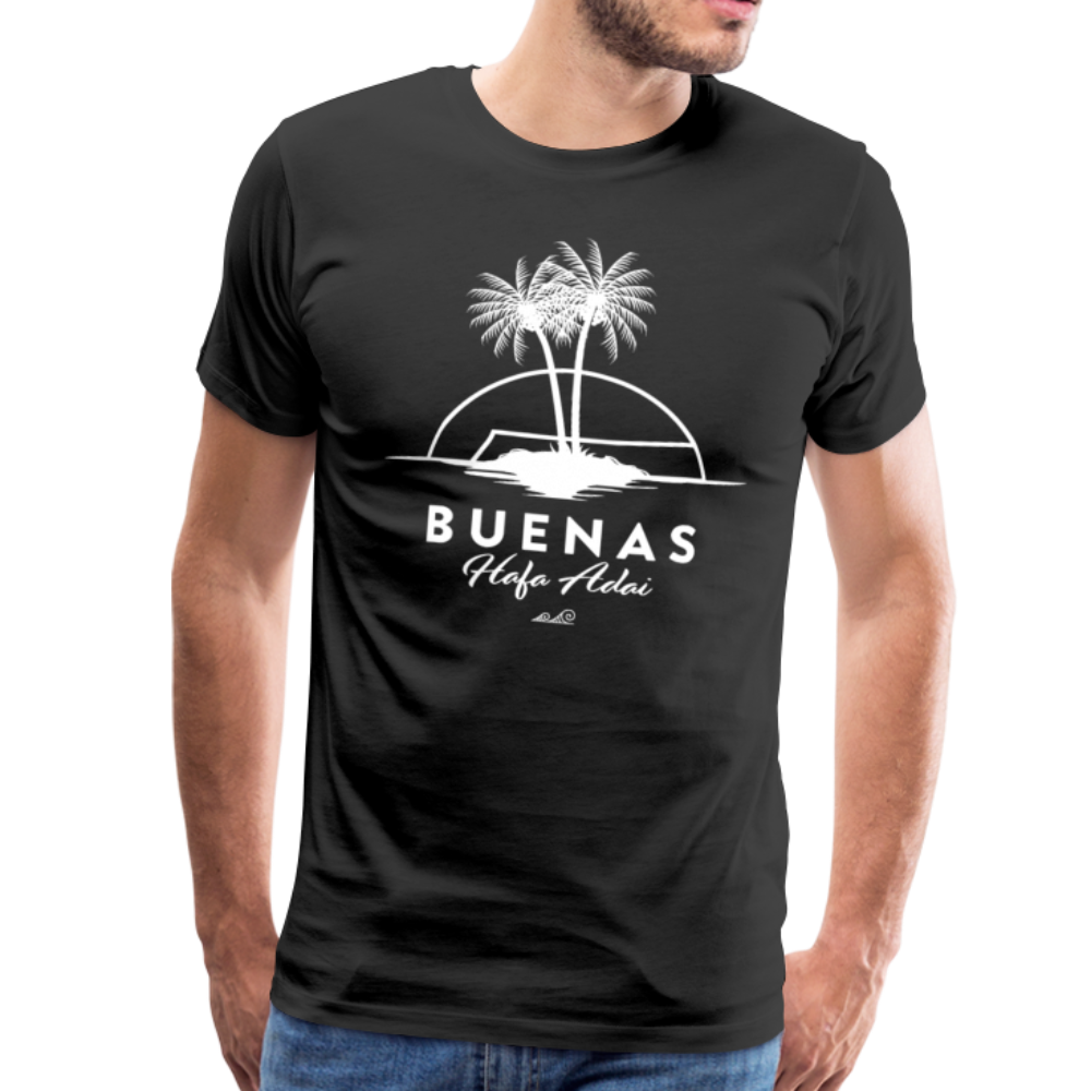 Buenas Hafa Adai Chamorro Guam CNMI Men's Premium T-Shirt - black