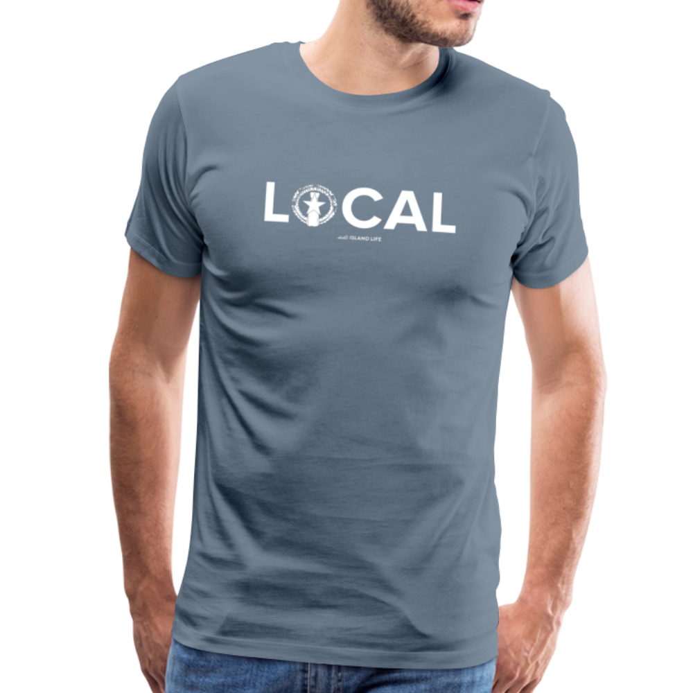 Local CNMI Men's Premium T-Shirt - steel blue