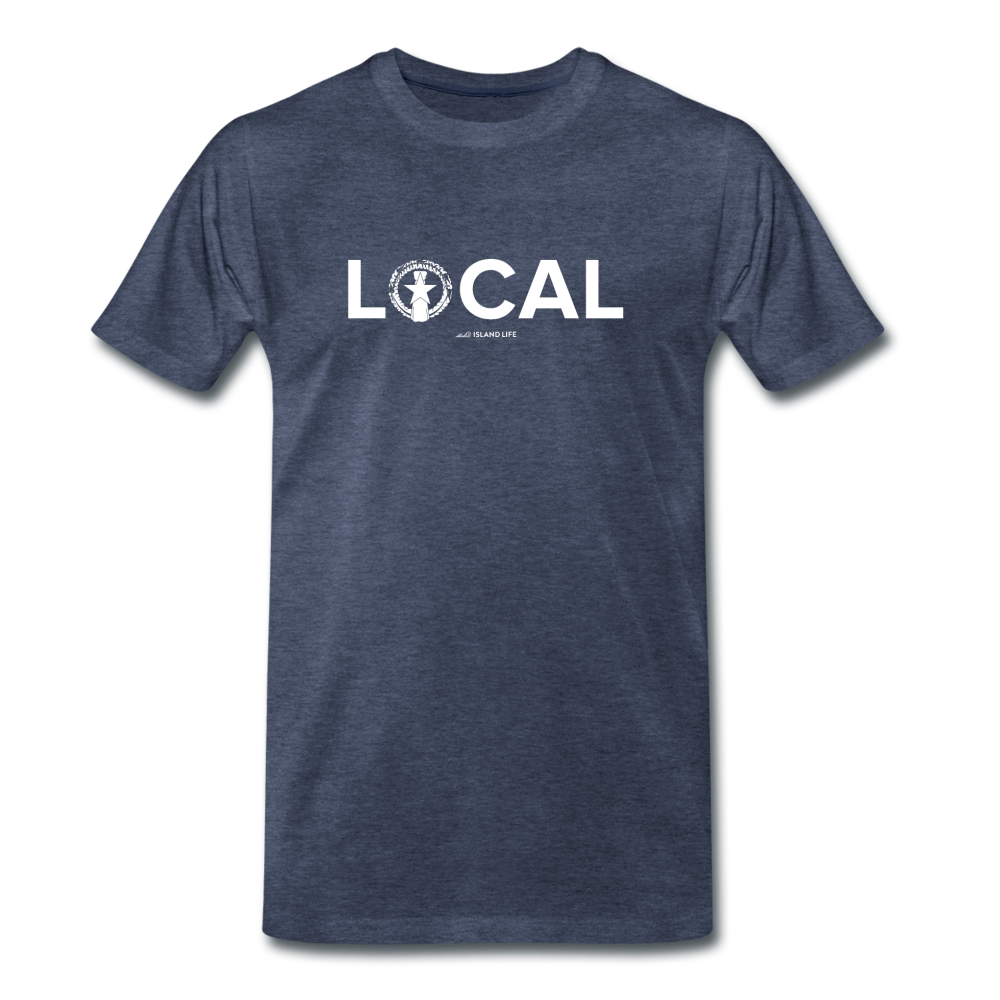 Local CNMI Men's Premium T-Shirt - heather blue