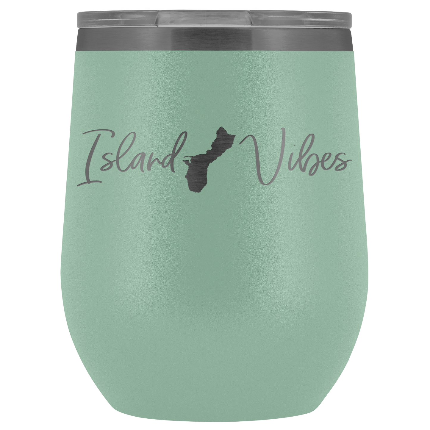Island Vibes Guam Wine Tumbler