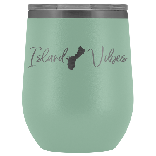 Island Vibes Guam Wine Tumbler