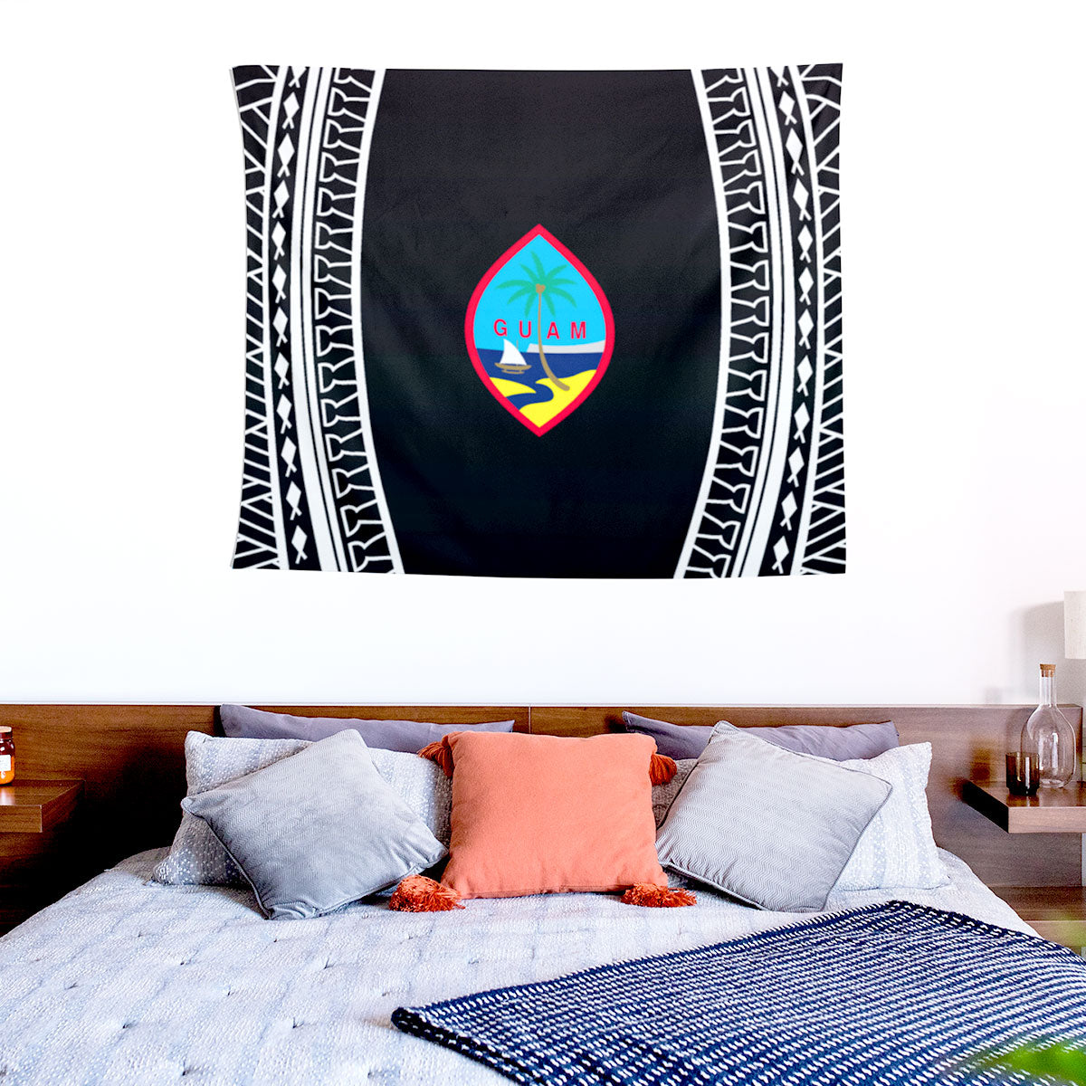 Guam Tribal Indoor Wall Tapestry