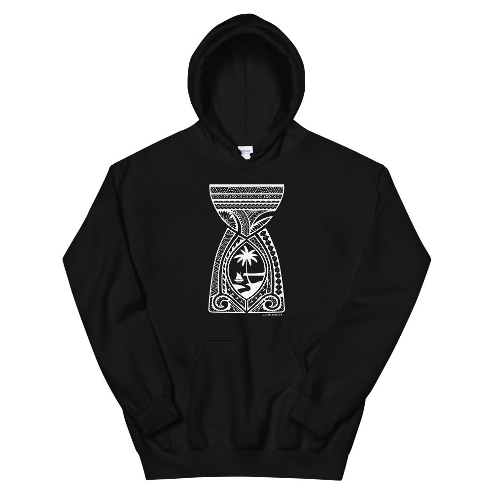 Guam Latte Stone Tribal Unisex Pullover Hoodie