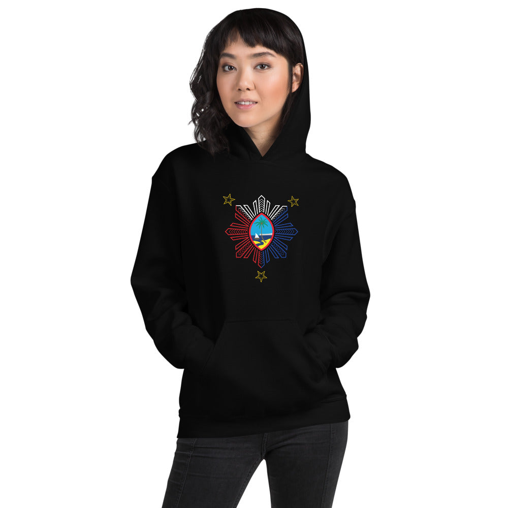 Guam Philippines Tribal Unisex Pullover Hoodie