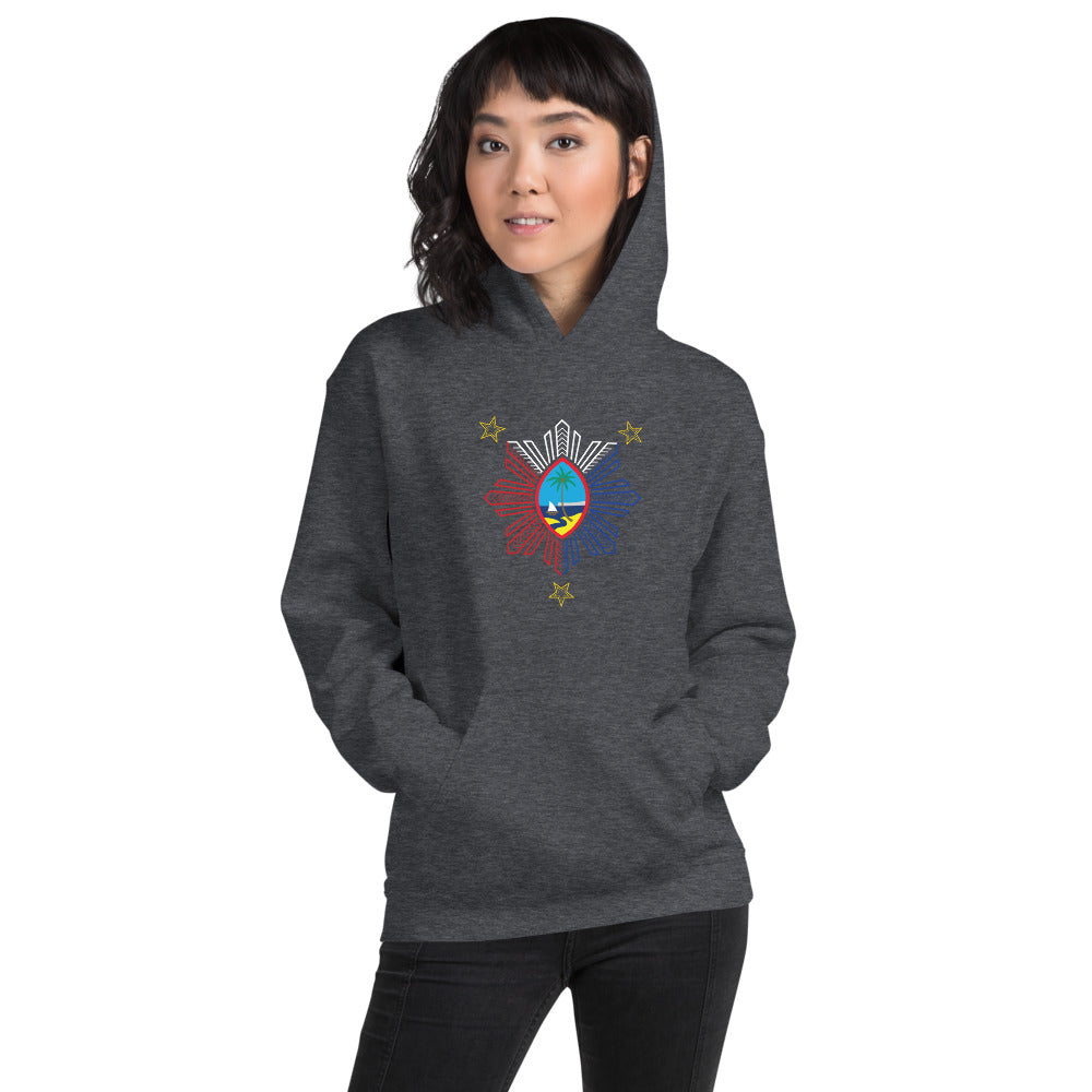 Guam Philippines Tribal Unisex Pullover Hoodie
