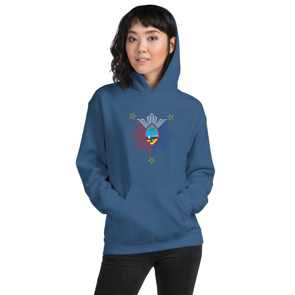 Guam Philippines Tribal Unisex Pullover Hoodie