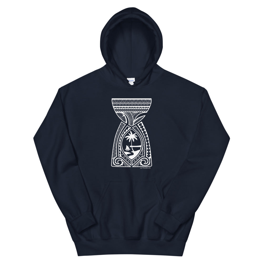 Guam Latte Stone Tribal Unisex Pullover Hoodie
