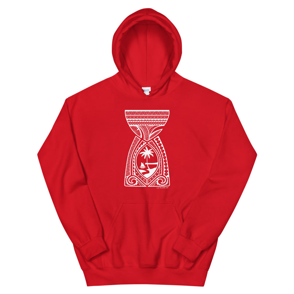 Guam Latte Stone Tribal Unisex Pullover Hoodie
