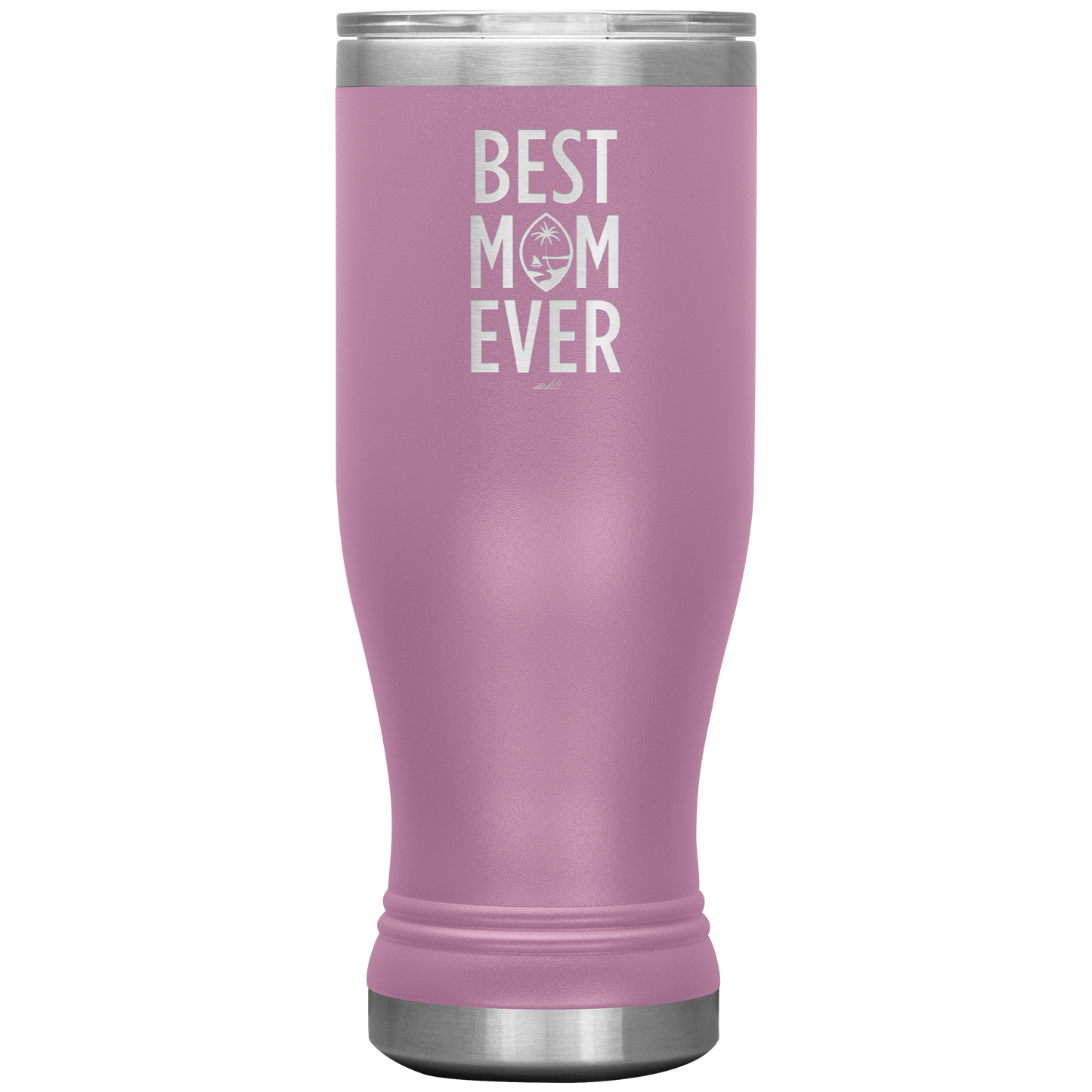 Best Mom Ever Guam Seal 20oz Boho Tumbler