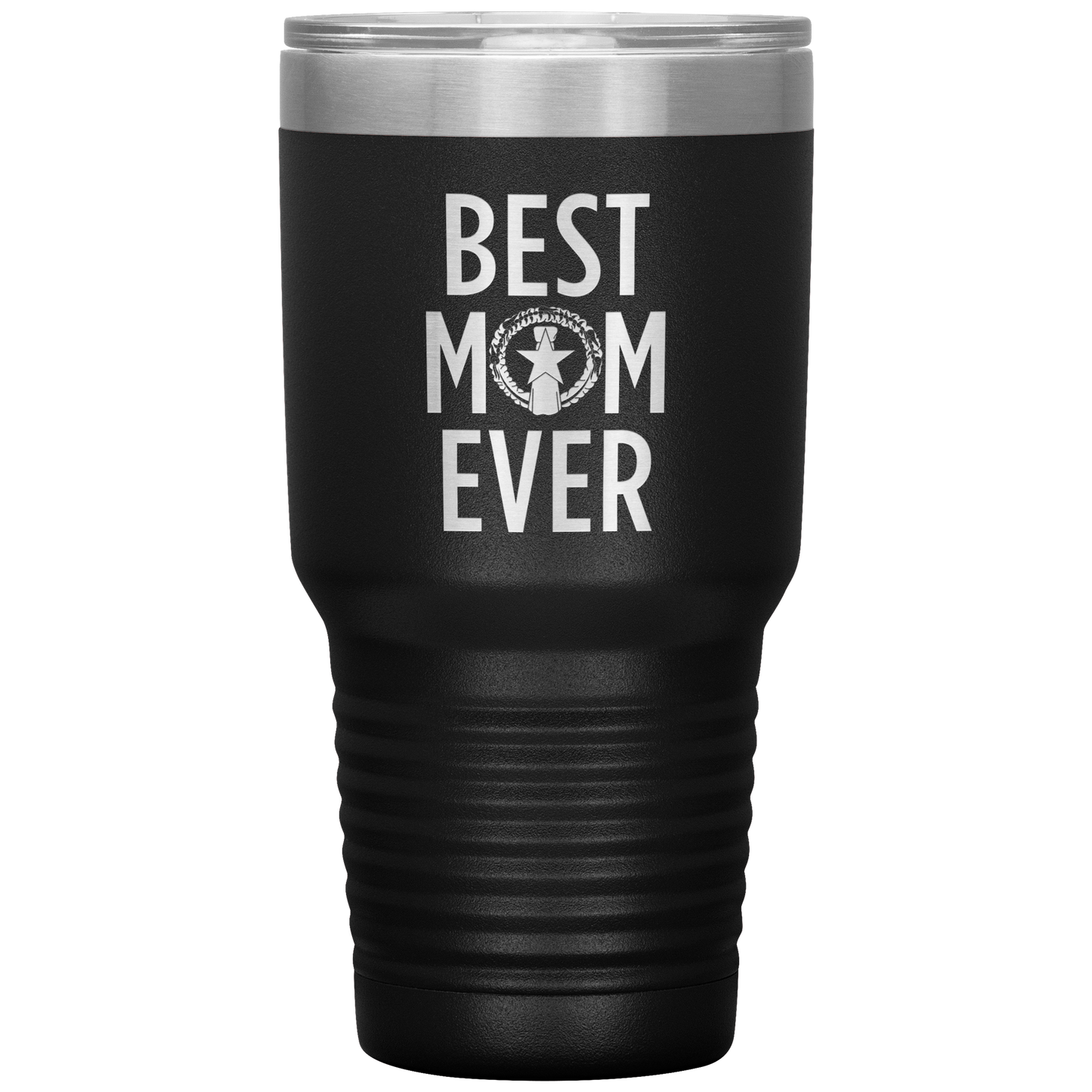 Best Mom Ever CNMI Seal 30oz Tumbler