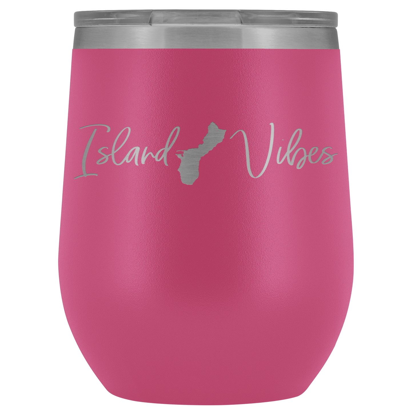Island Vibes Guam Wine Tumbler