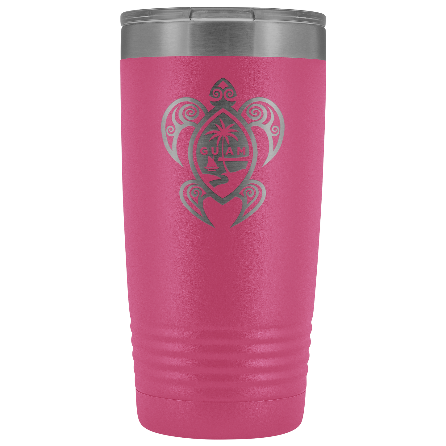 Guam Seal Tribal Turtle 20oz Tumbler
