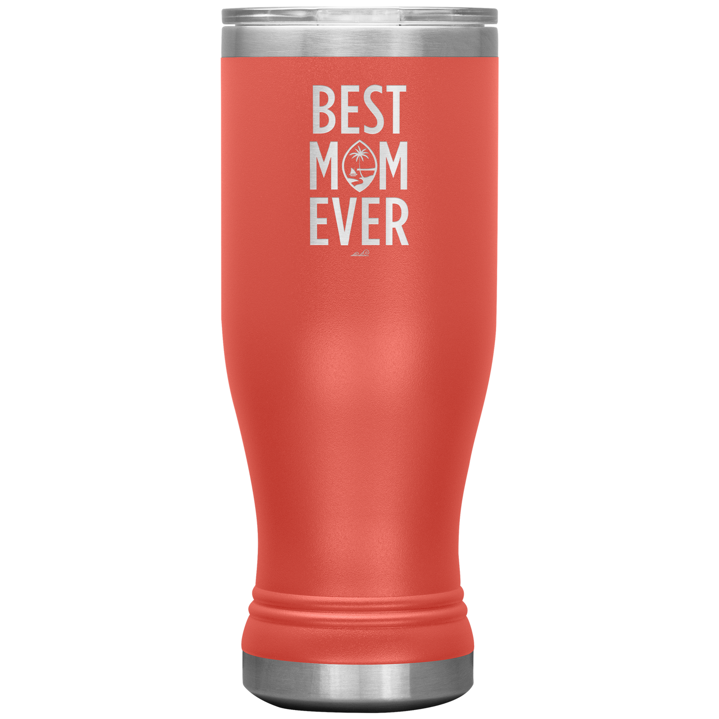 Best Mom Ever Guam Seal 20oz Boho Tumbler