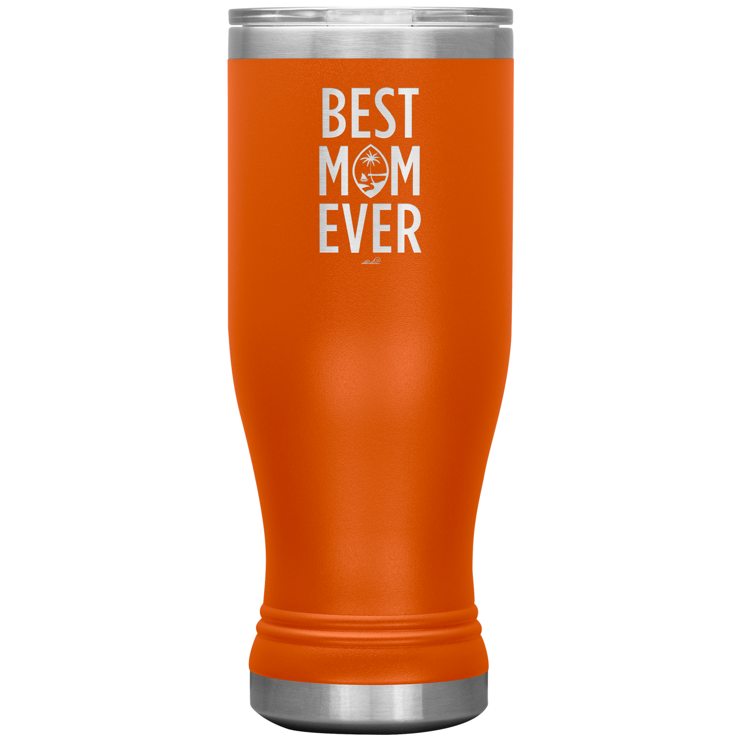Best Mom Ever Guam Seal 20oz Boho Tumbler