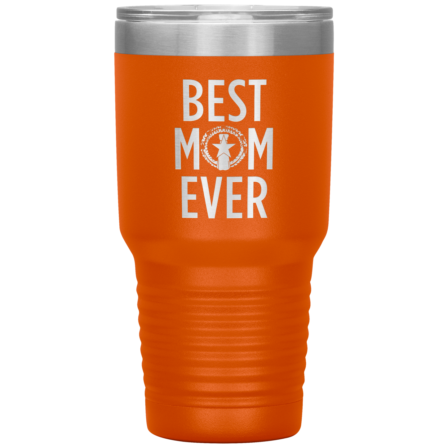 Best Mom Ever CNMI Seal 30oz Tumbler