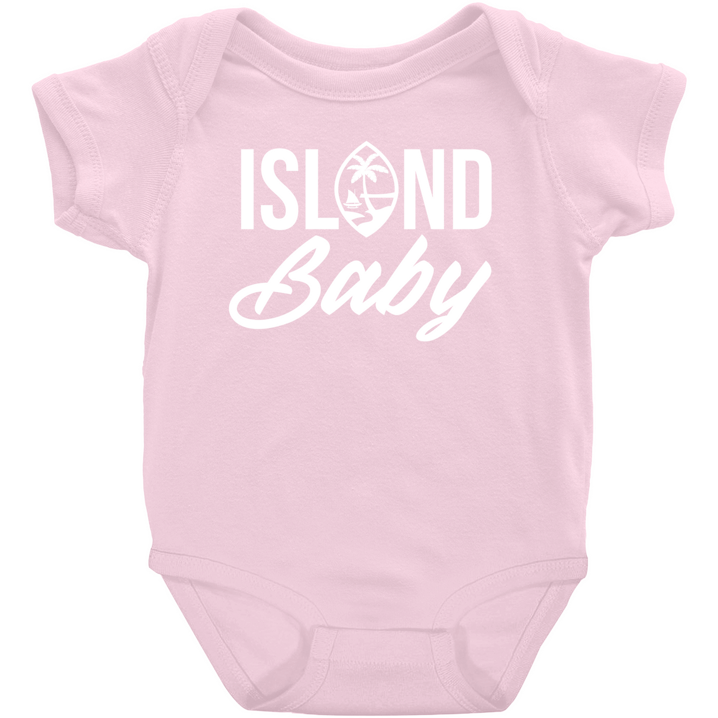 Island Baby Guam Seal Baby One Piece Bodysuit