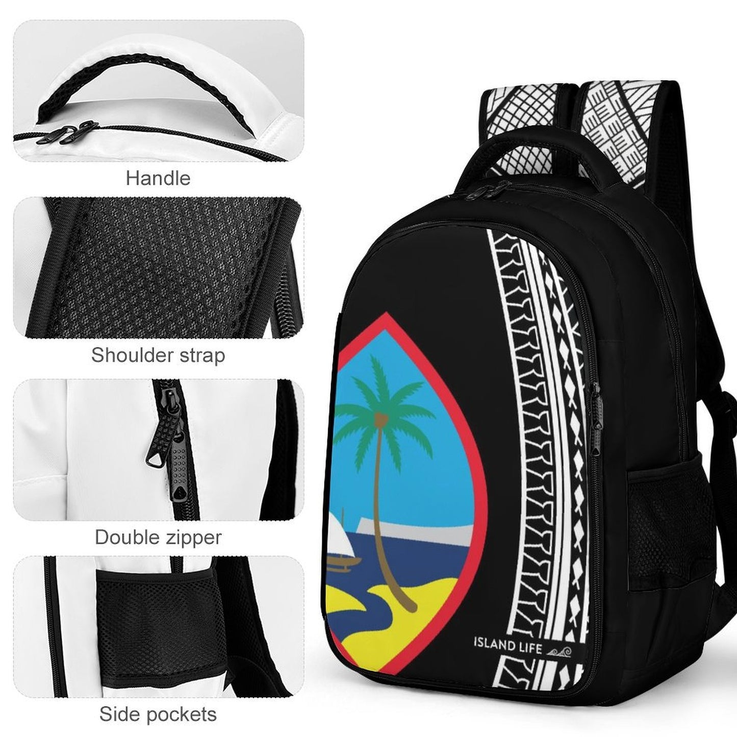 Guam Tribal Organizer Backpack