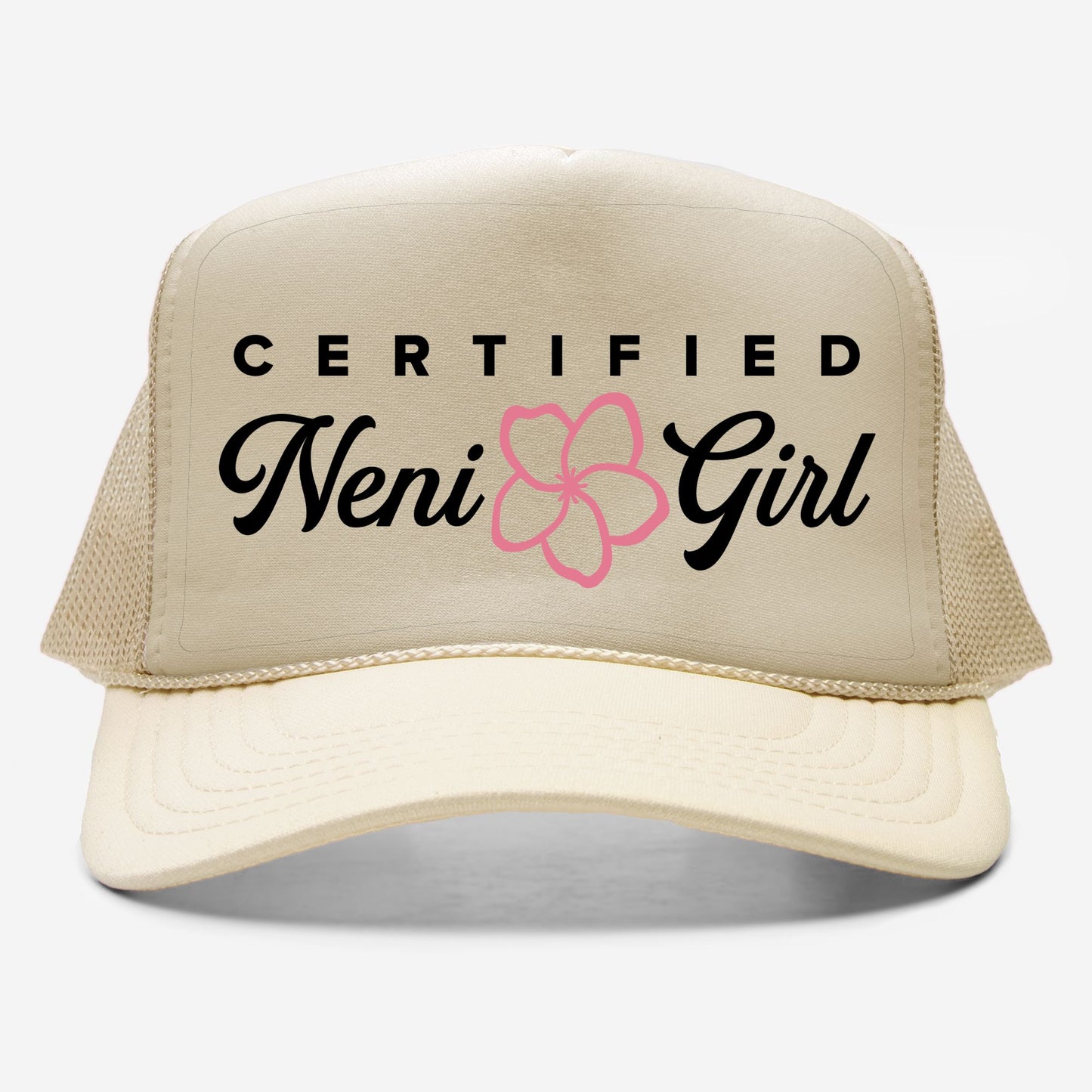 Certified Neni Girl Guam CNMI Foam Trucker Hat