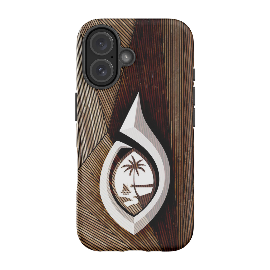 Guam Hook Chamorro Island Premium Glossy Tough Phone Case