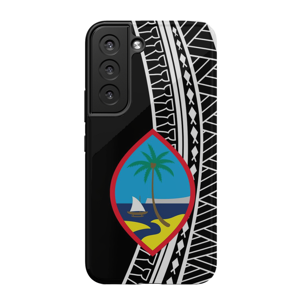 Guam Seal Tribal Glossy Tough Phone Case