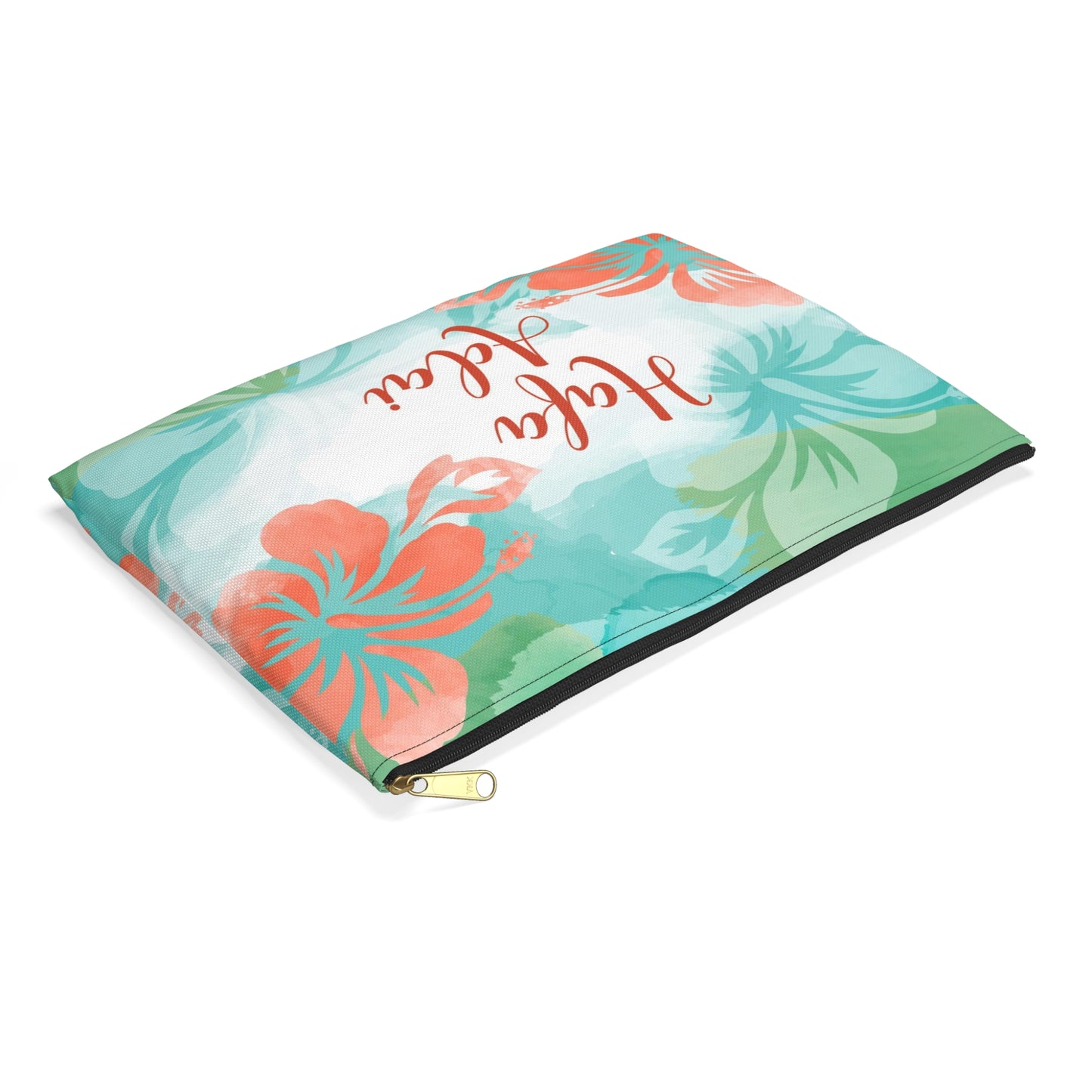 Hafa Adai Guam Chamorro Hibiscus Accessories Carry All Pouch