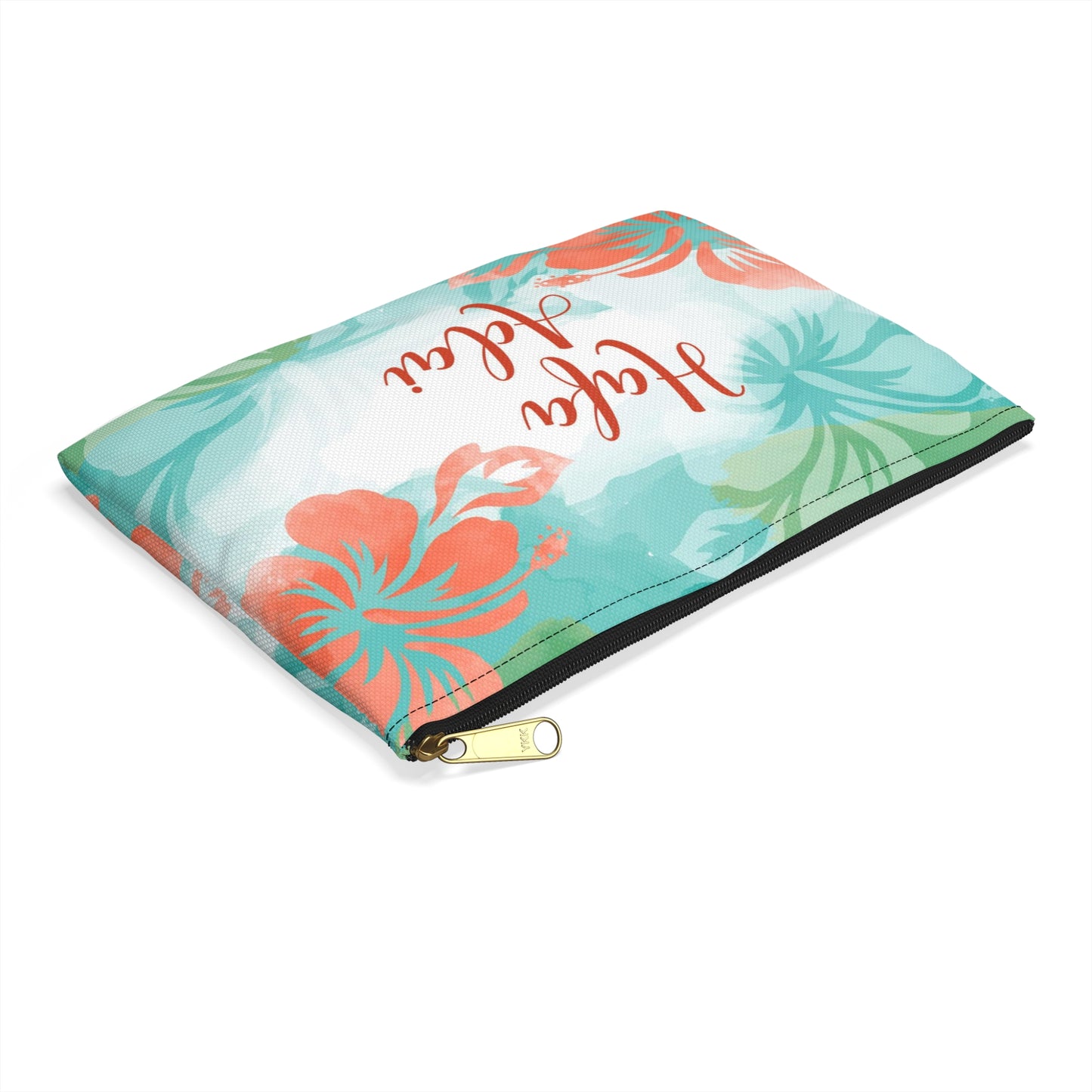 Hafa Adai Guam Chamorro Hibiscus Accessories Carry All Pouch