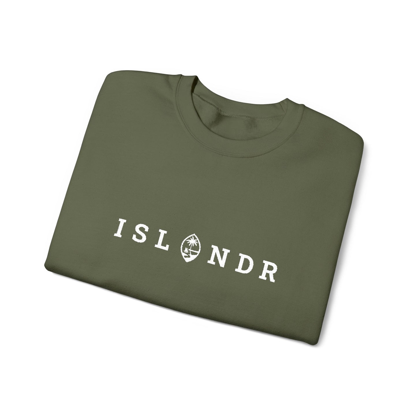 Guam Islander Embroidered Crewneck Sweatshirt