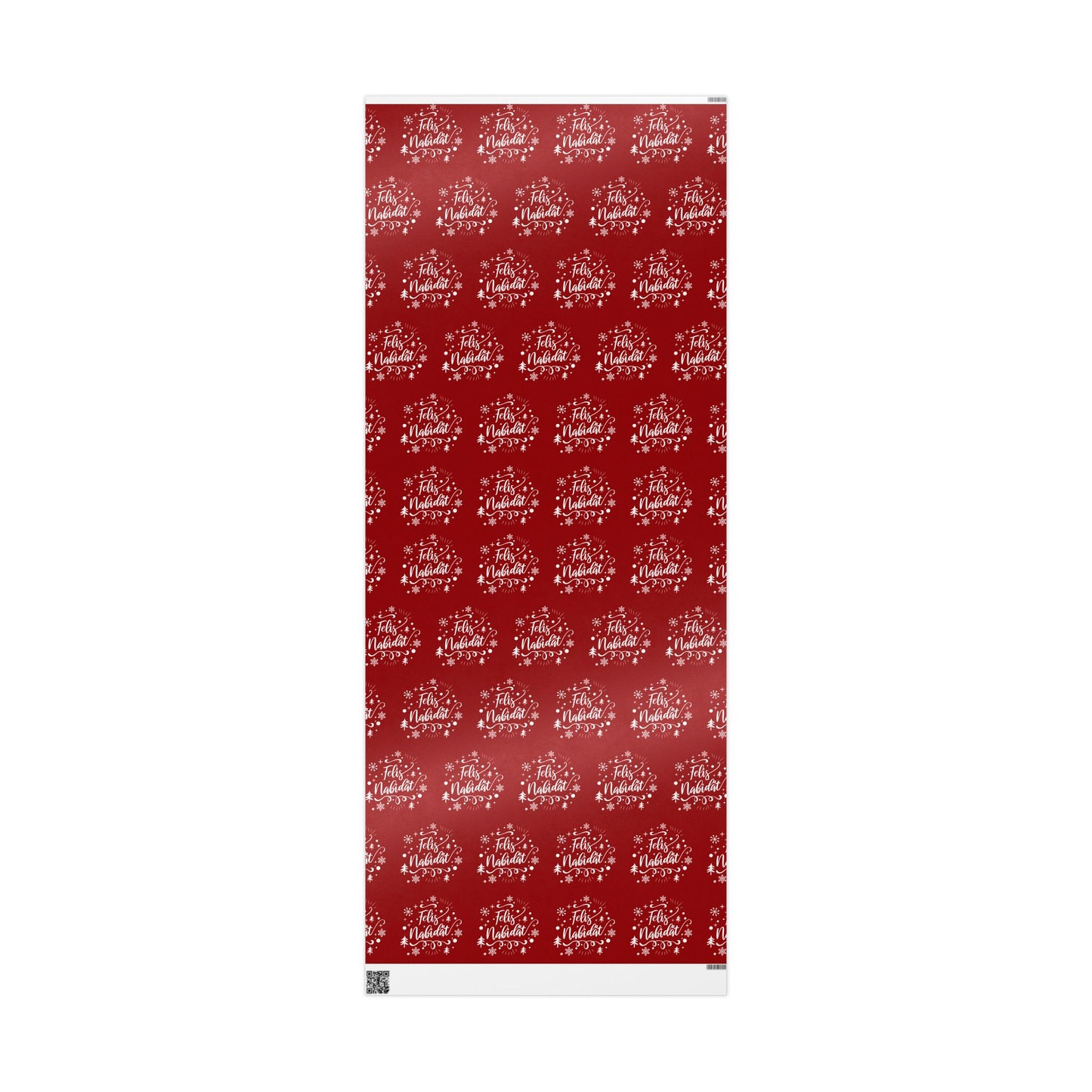 Felis Nabidat Red Guam CNMI Chamorro Gift Wrap Wrapping Paper