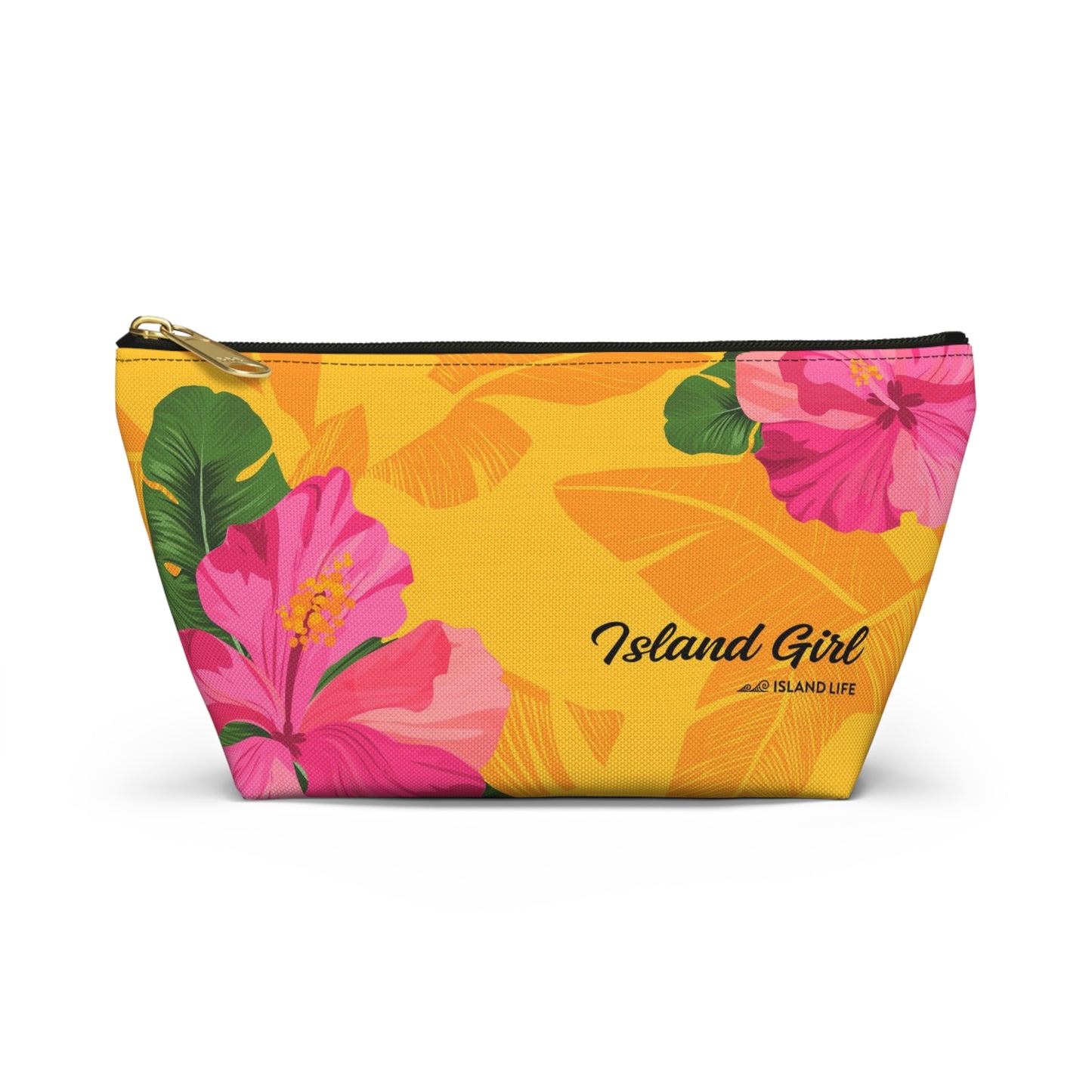 Island Girl Gold Accessory Pouch