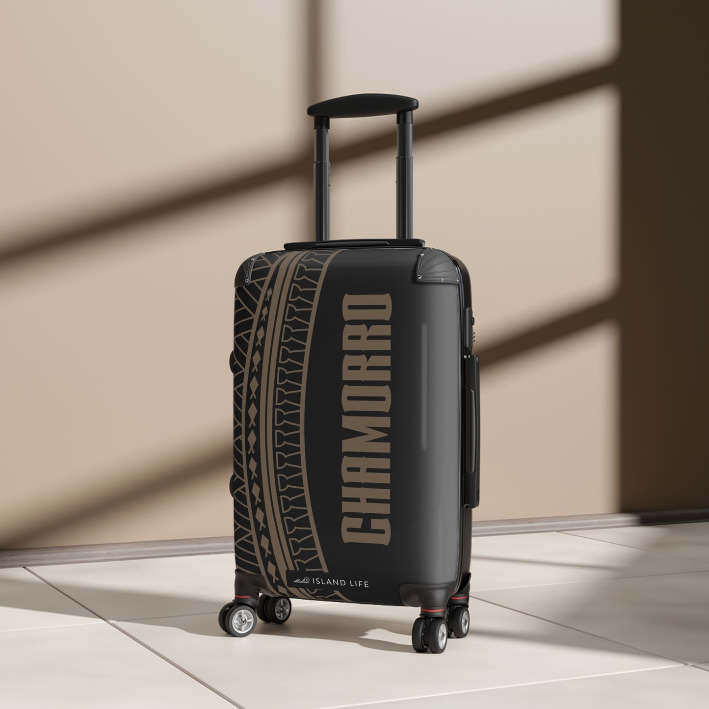 Chamorro Tribal Carry On Cabin Suitcase