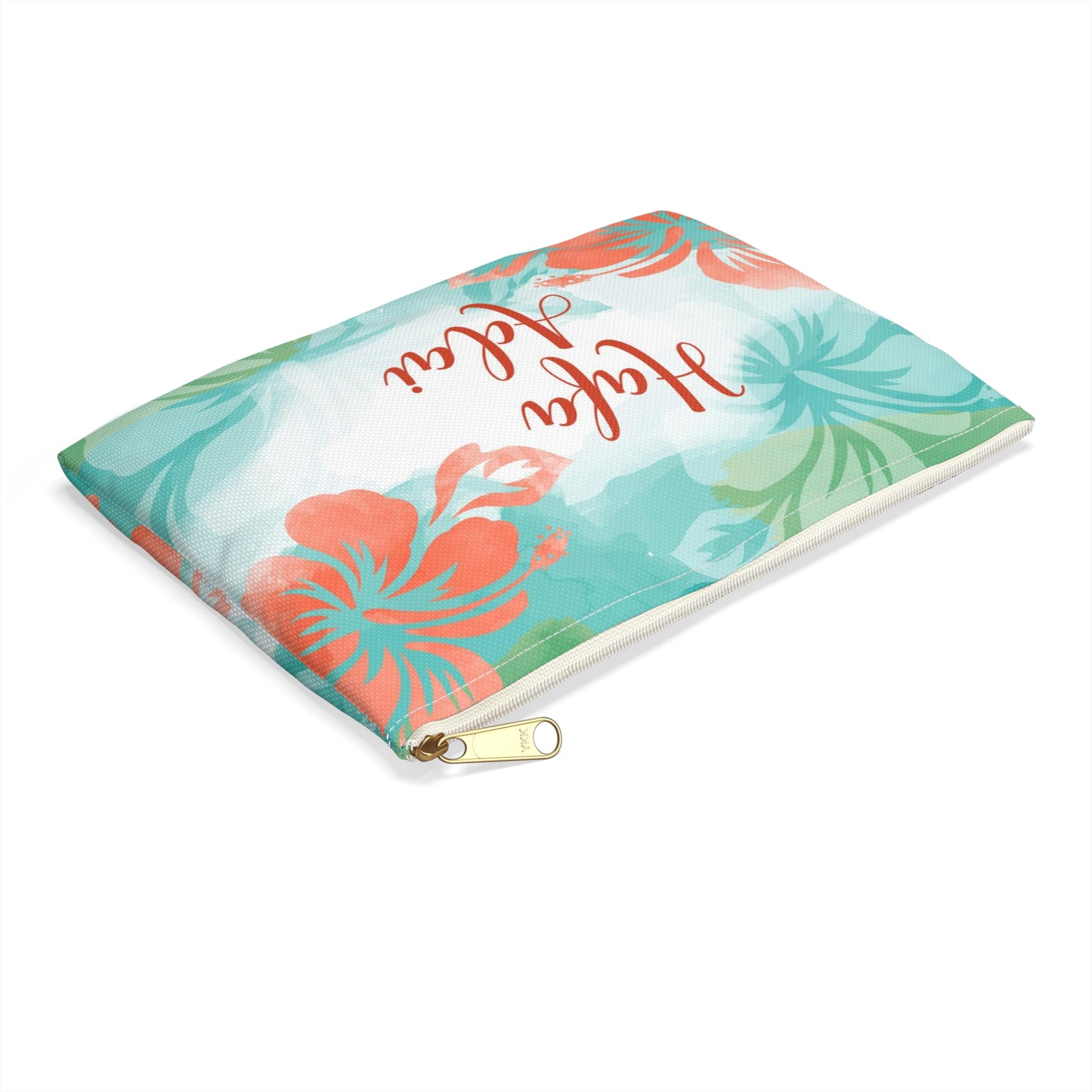 Hafa Adai Guam Chamorro Hibiscus Accessories Carry All Pouch